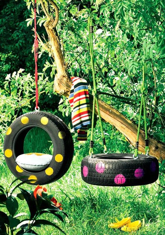 balançoire diy