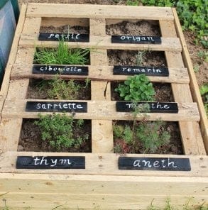 potager palette - King Matériaux