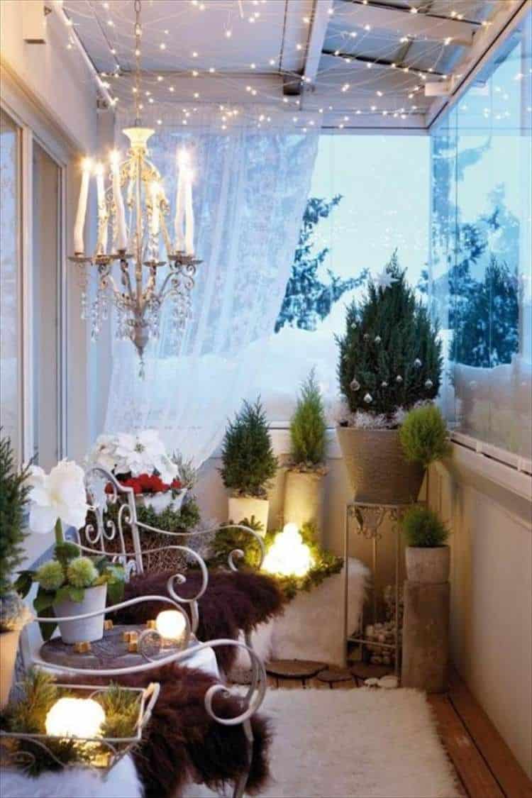 deco balcon hiver - King Matériaux
