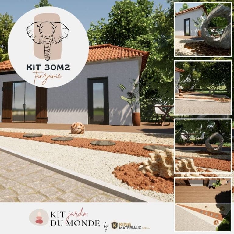 kit amenagement jardin tropical