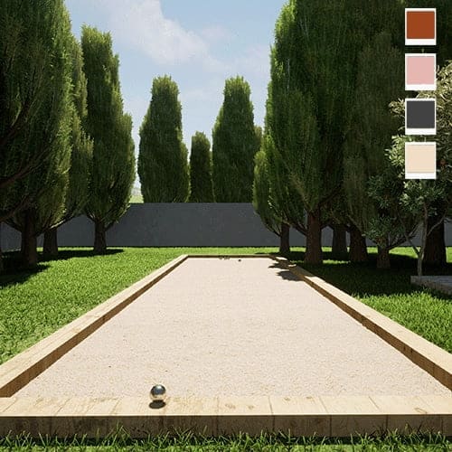 terrain de pétanque en kit 30m²