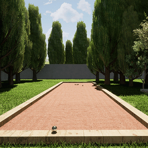 kit petanque rose