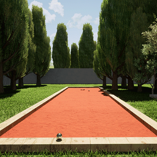 kit petanque rouge