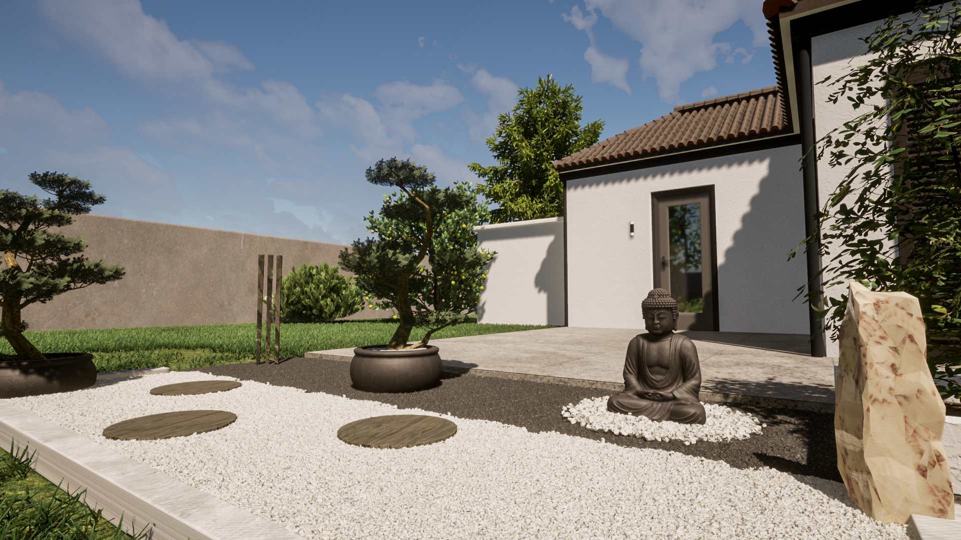 creer un jardin zen
