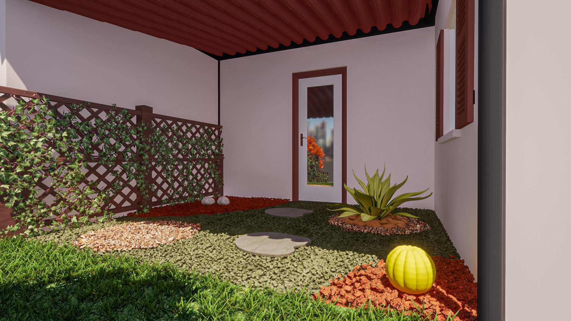 jardin fleuri