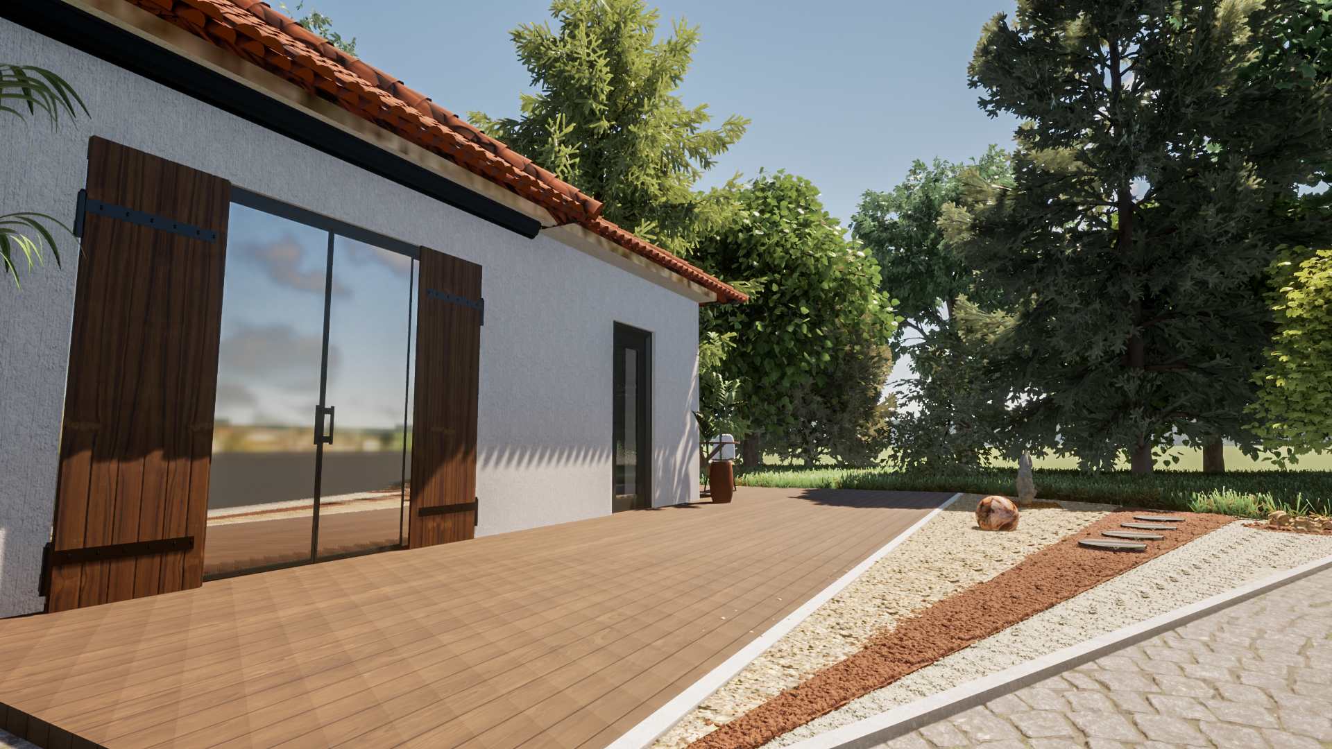 rocaille jardin zen