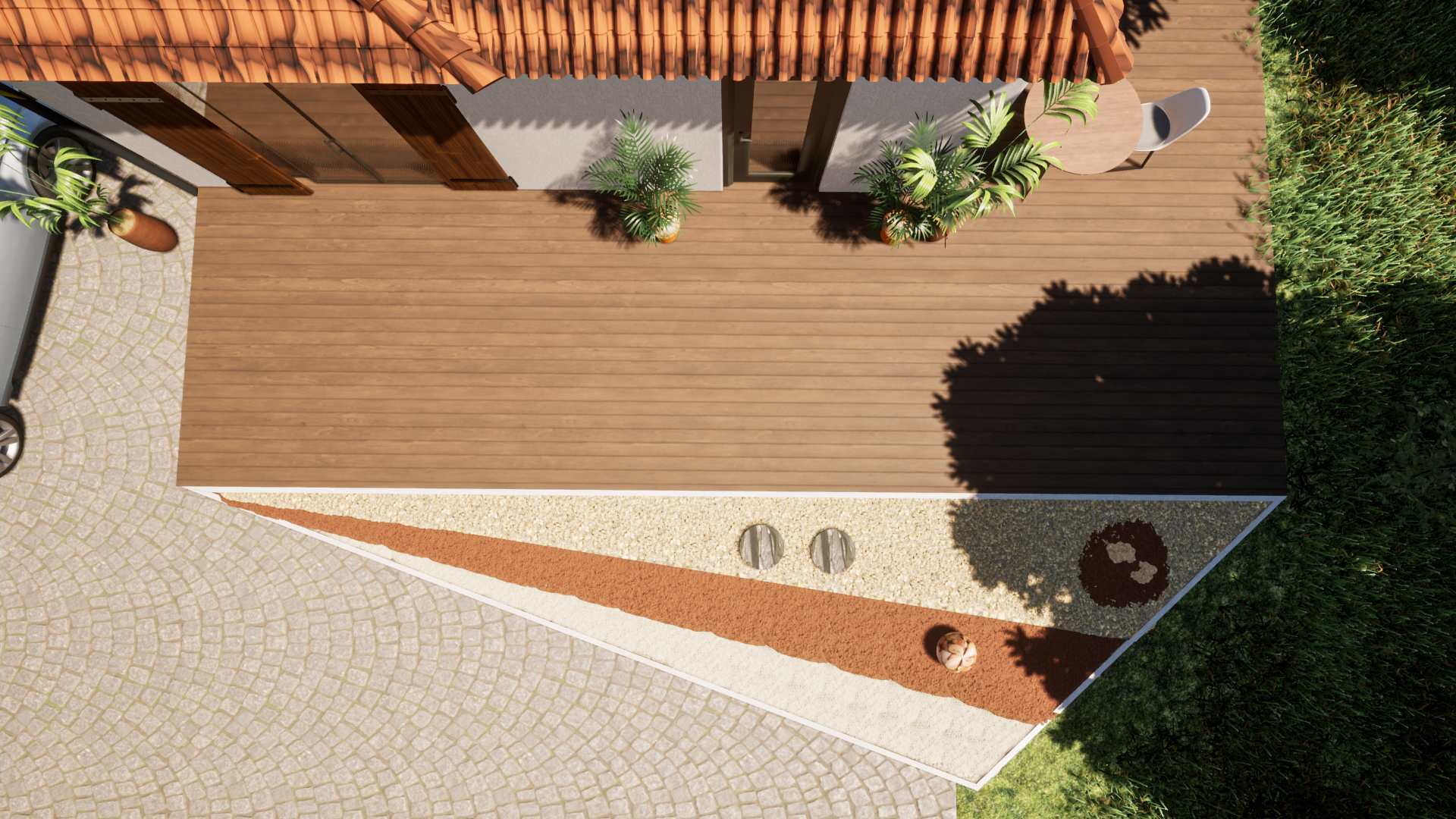 rocaille jardin zen