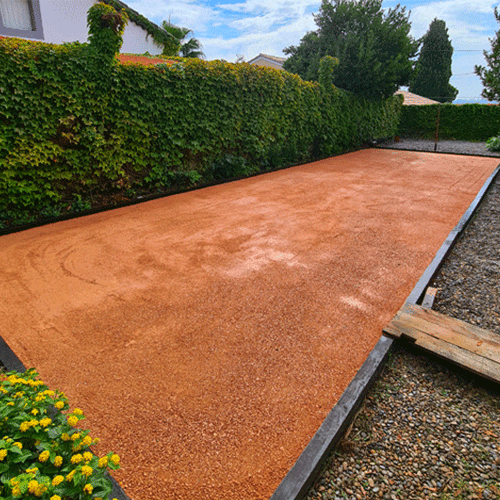 sable petanque