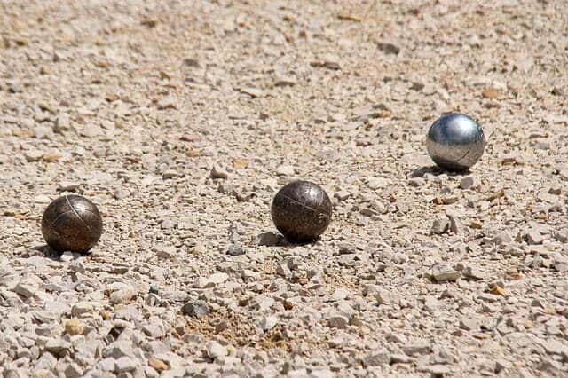 terrain de pétanque